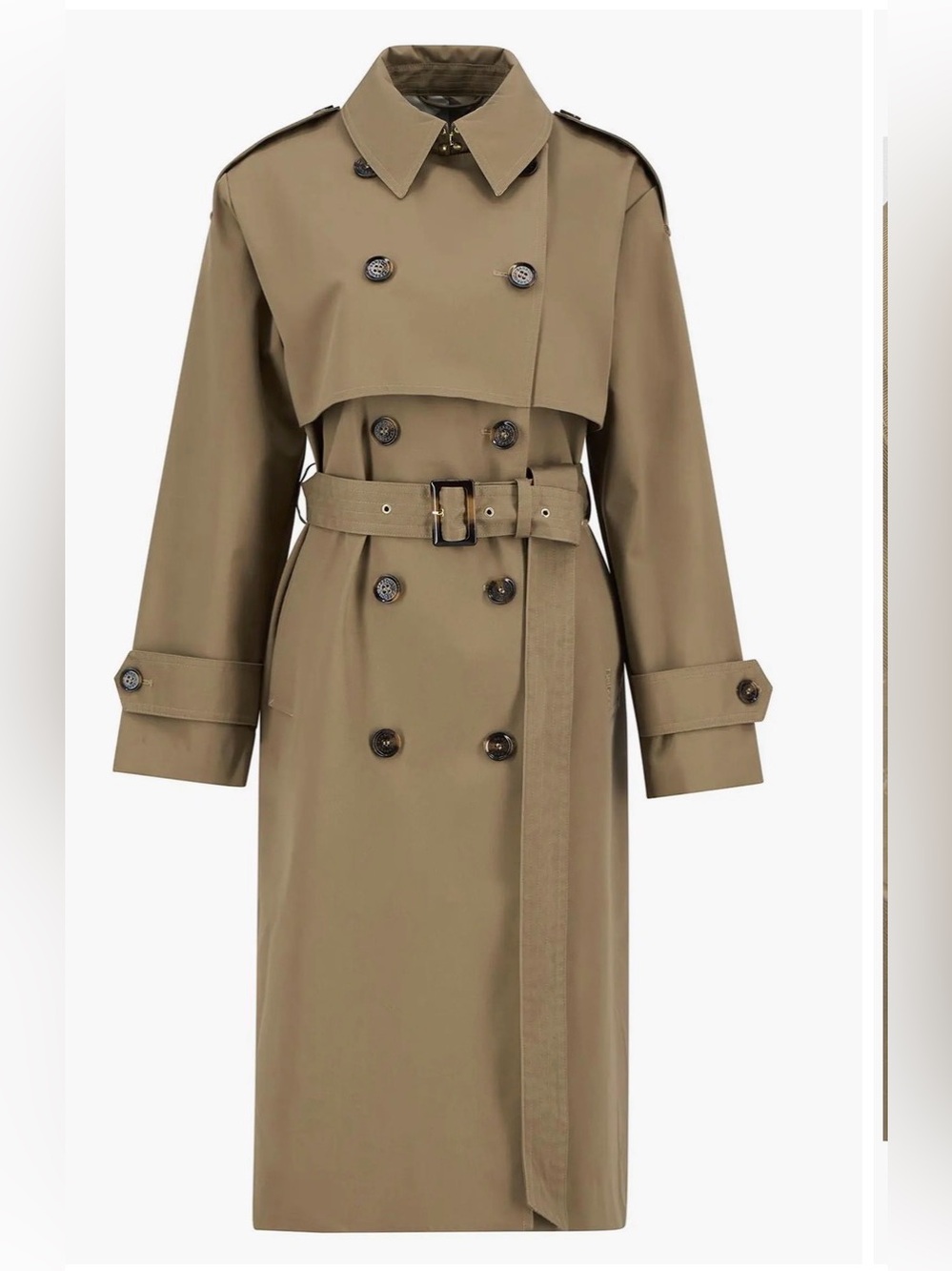 Barbour Aoife Belted Water Resistant Trench Coat - Picture 5 of 13